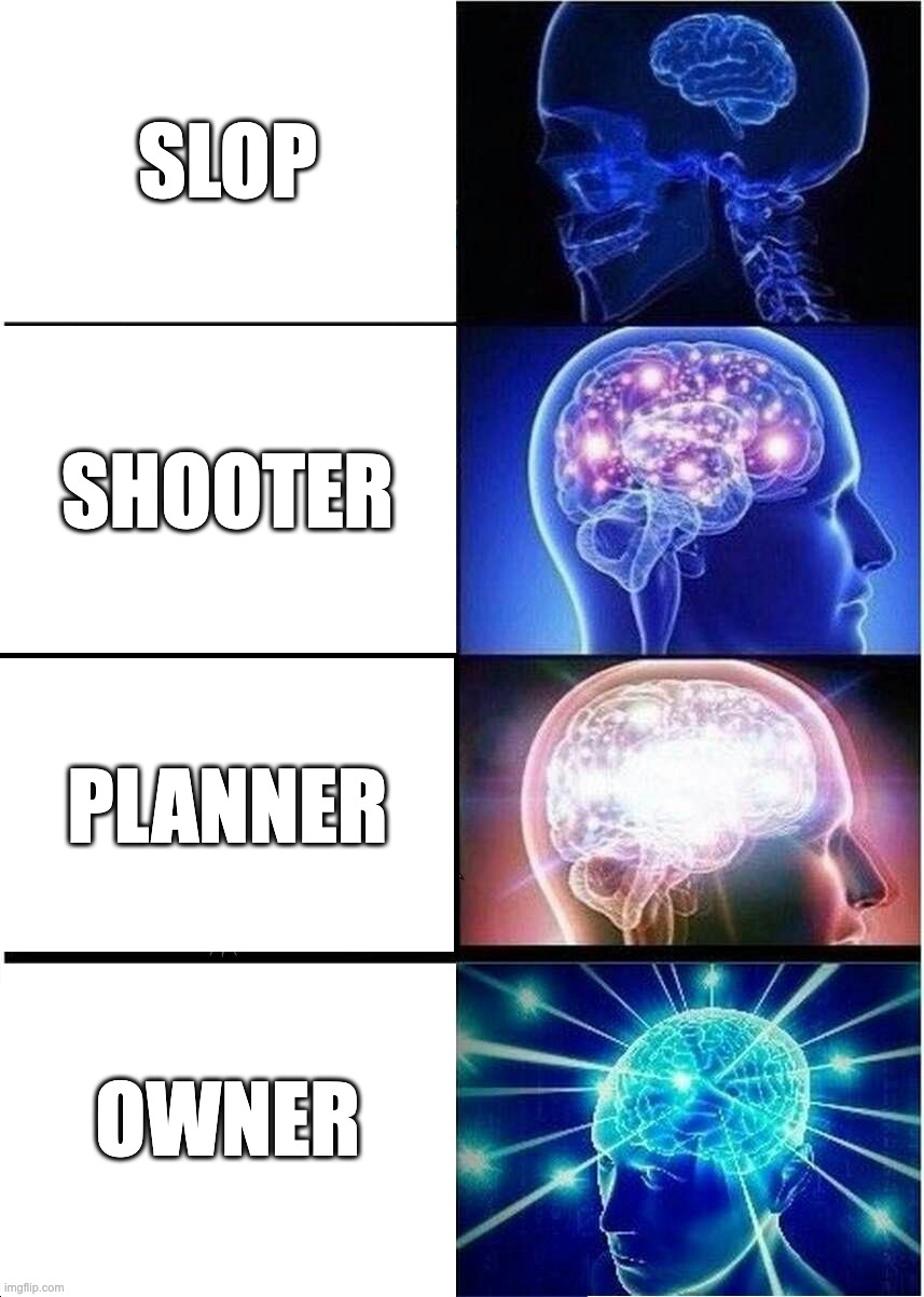 Obligatory Expanding Brain Meme